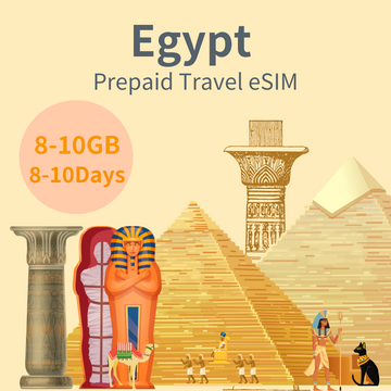 Egypt travel, Egypt prepaid travel eSIM, get connected, roaming, mobile internet